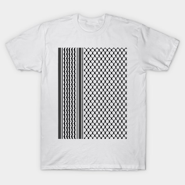 Keffiyeh Palestine T-Shirt by santhiyou